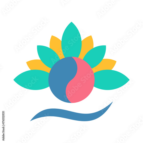 Serenity Icon - Flat Color