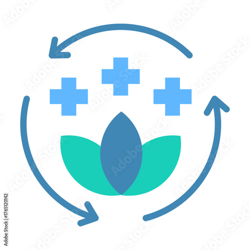 Detox Icon - Flat Color