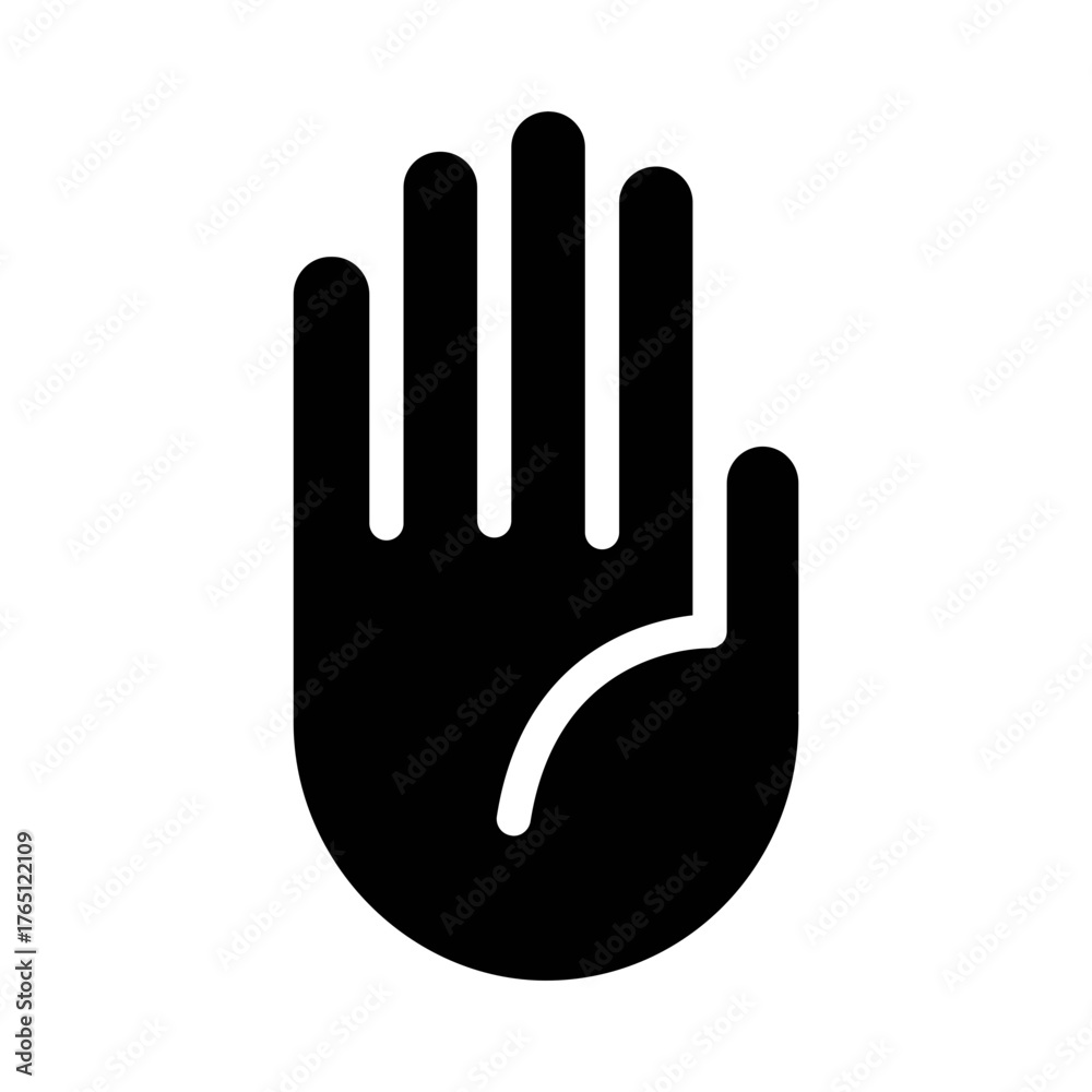 Fototapeta premium Hand icon