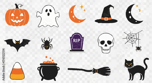 Helloween, vector, illustration, horror, icon