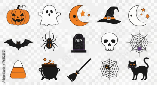Helloween, vector, illustration, horror, icon