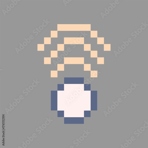 signal icon symbol pixel art