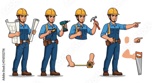 Construction Worker Vector