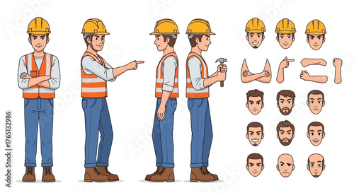Construction Worker Set