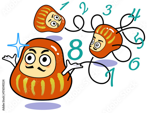 ことわざ - 七転び八起き