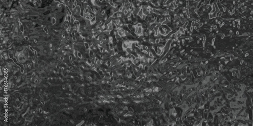 Schilderij op canvas Abstract monochrome background with a complex, textured surface of organic, flui