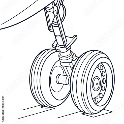 Airplane landing gear