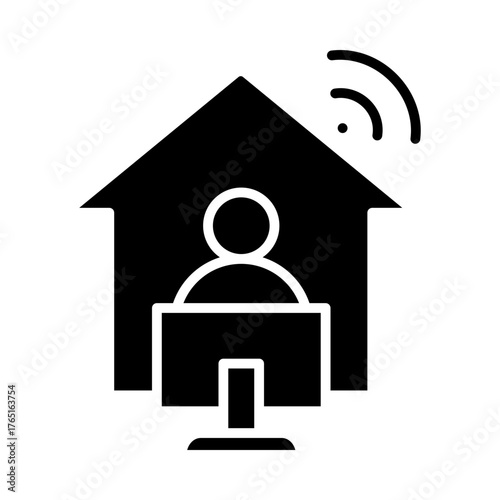 remote working icon