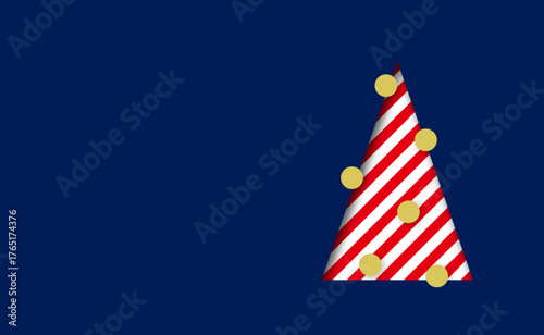 クリスマスカードのベクター素材