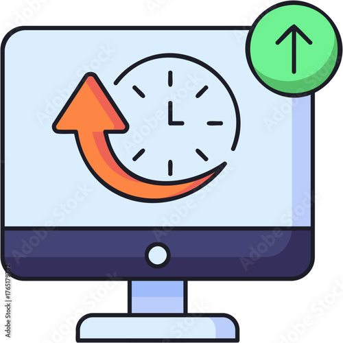 Uptime Sticker