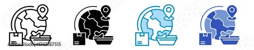 Export  Icon Set Multiple Style Collection