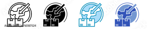 Import  Icon Set Multiple Style Collection