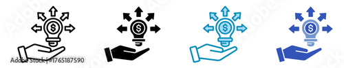 Decision Making  Icon Set Multiple Style Collection