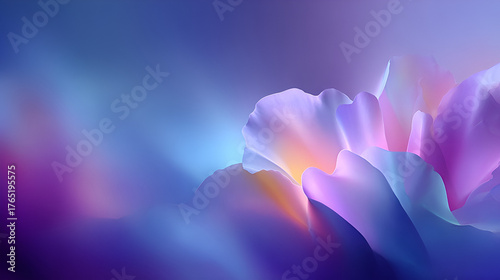 Abstract Dreamscape, Colorful Blur, Soft Light Swirls
