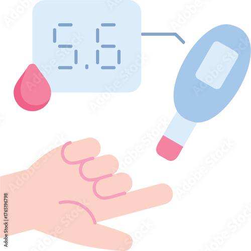 Diabetes Test Illustration