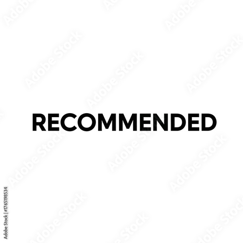 Recommended