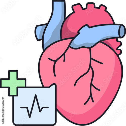 Heart Health Sticker