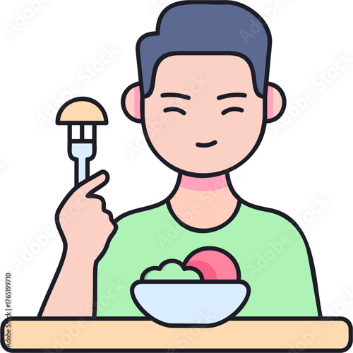 Healthy Eating Sticker
