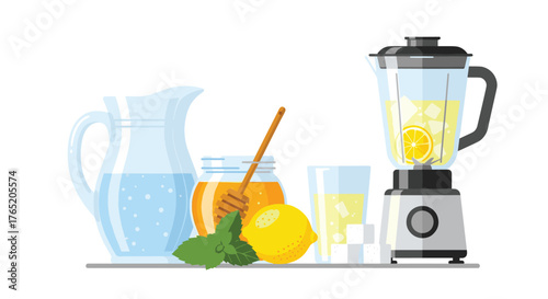 Refreshing homemade lemonade recipe with fresh ingredients for a perfect summer drink.