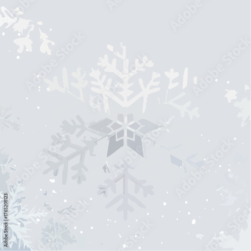 Minimal Frozen Surface Macro Vector Art