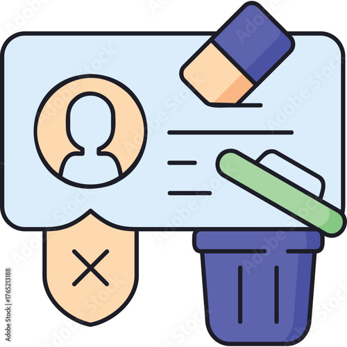 Right To Erasure Sticker