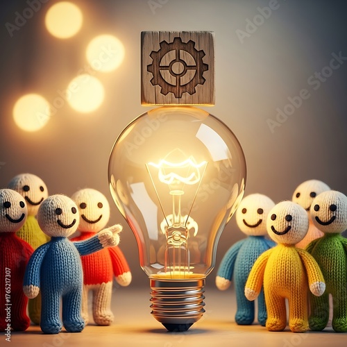 Illuminating Ideas - Teamwork and Innovation for a Brighter Future.