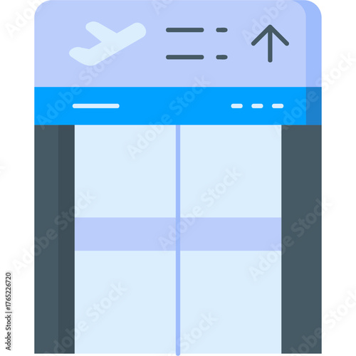 Boarding Gate Illustration