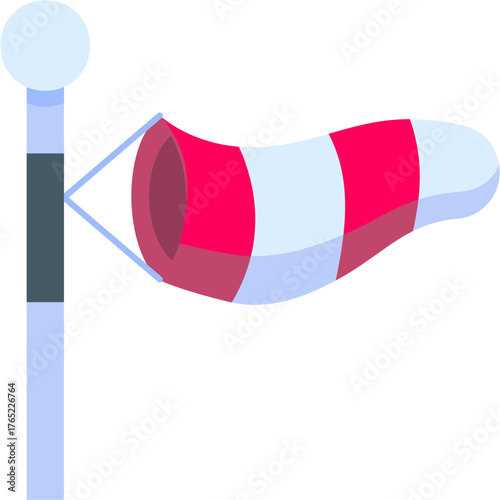Windsock Illustration