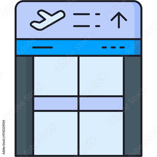 Boarding Gate Sticker