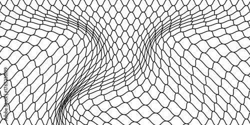 Mesh texture for fishing nets. Grunge pattern for sportswear or soccer goal, volleyball net, basketball hoop, hockey, athletics. Mesh modern net.modern