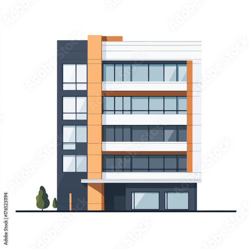 Modern Commercial Building Exterior Design