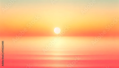 Warm pastel gradient background with sunset tones and smooth texture