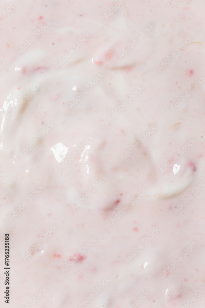 Fototapeta premium Sweet Healthy Strawberry Yogurt
