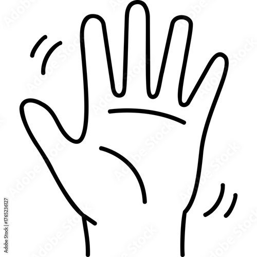 Line Art Touch Icon