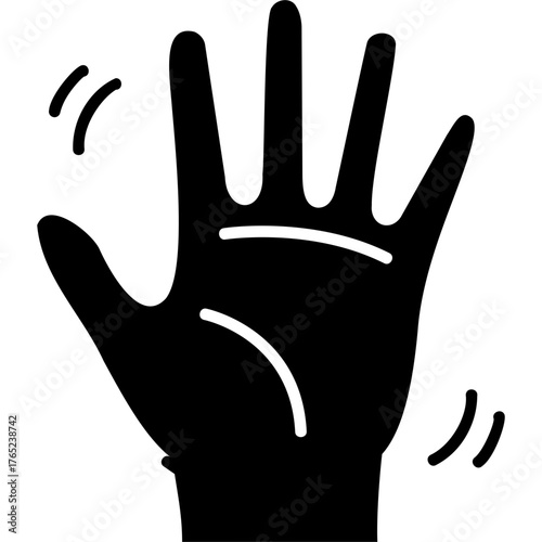 Solid Glyph Touch Icon