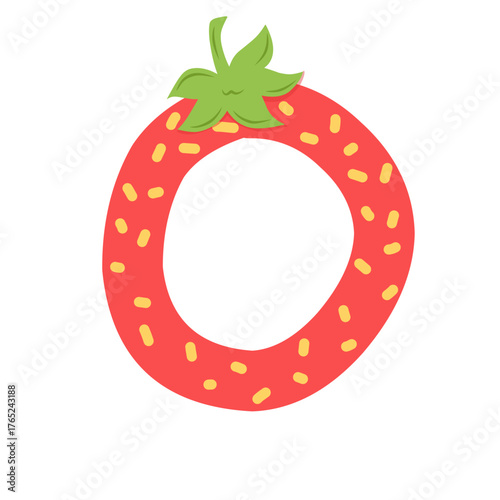 Strawberry Alphabet Series – Cute Fruit Letters A–Z
