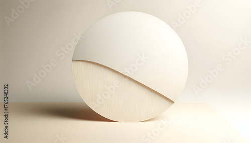 Minimal beige paper texture design