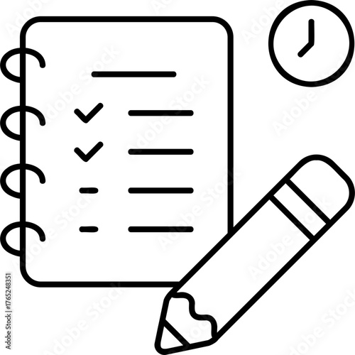 Line Art Preparation Icon