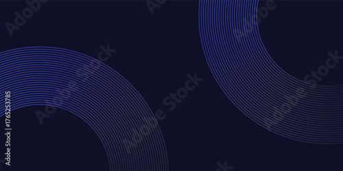 Dark Blue Golden Royal Awards Graphics Background Lines Circle modern