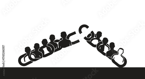 Breaking the Chains of Conformity A Symbolic Representation of Freedom, Individuality, and Empowerment for Social Commentary and Awareness Campaigns