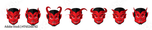 set of lucifer icons