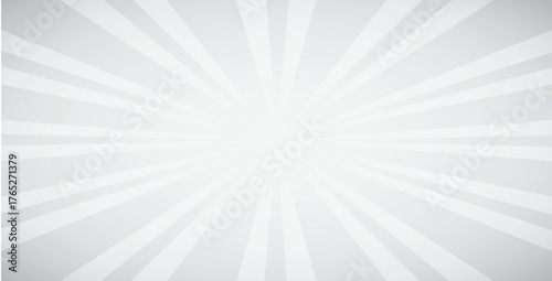 Sunburst abstract gray background. vector illustration