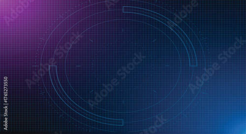 vector futuristic technology background electronic