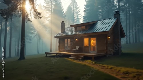 house in the forest
