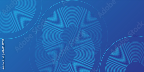 Modern background .blue and pink gradation. circle effect style art nice