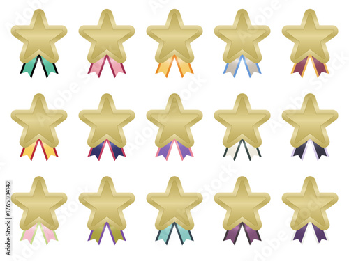 いろいろメダルリボンセット32