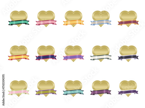 いろいろメダルリボンセット34