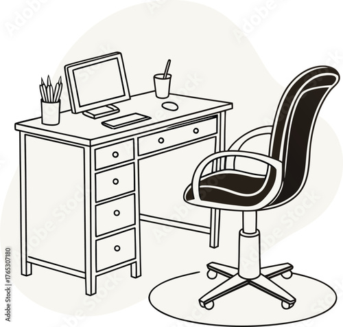 Durable metal shopping cart with wheels for convenient retail and warehouse transport isolated on transparent background