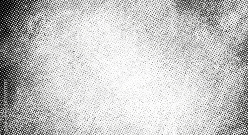 Halftone grunge texture overlay vector, distressed effect, vintage pattern for design and background use