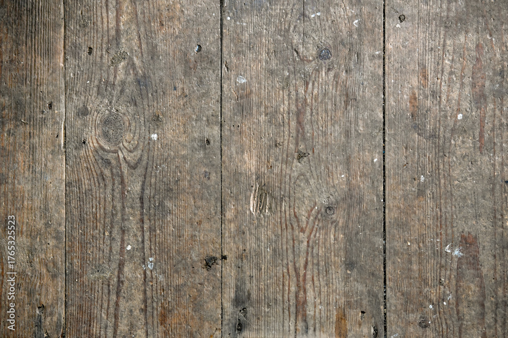 Fototapeta premium Dark oak wooden floor planks for use as a background texture